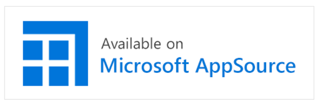 Verfügbar auf Microsoft AppSource