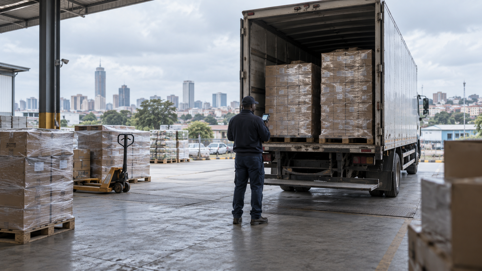 Client name pending approval — Logistics & Distribution Dynamics 365 implementation in Africa