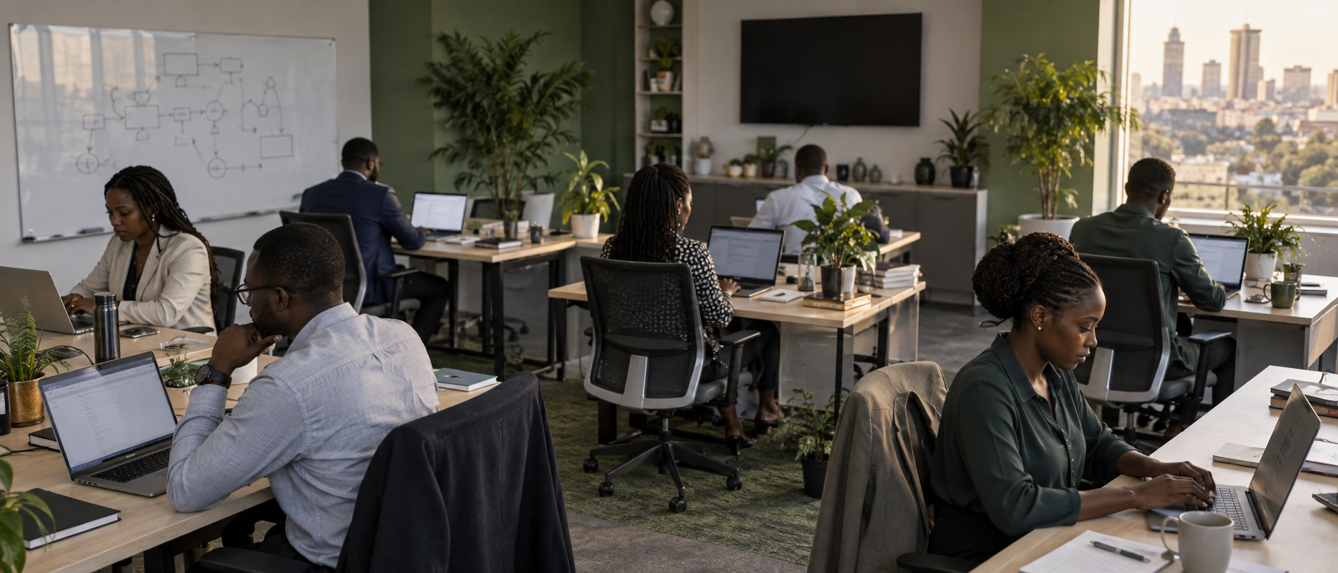 Software Dynamics Dynamics 365 consultants in the Nairobi office, serving clients across Africa